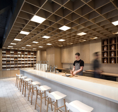 加拿大傳統茶樂茶商空間設計 |Design by leckiestudio